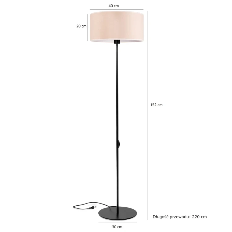 Lampa Tornado SPAD welur beżowy f3.jpg