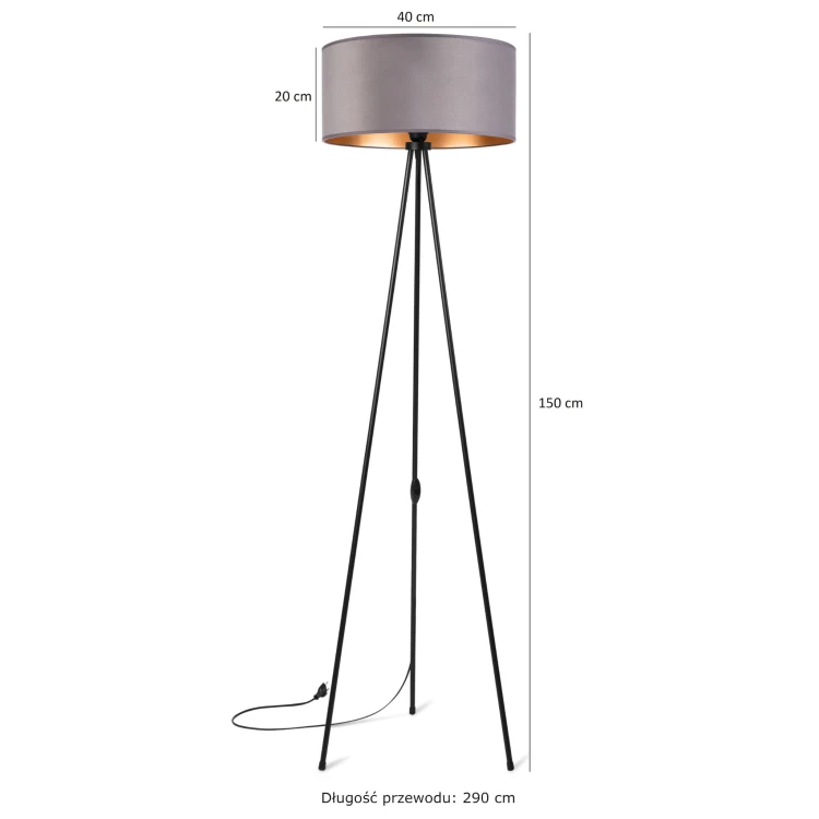 Lampa Tornado STAD welur szary-złoty f3.jpg