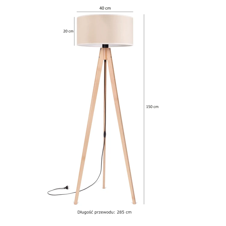 Lampa Tornado SDAD welur beżowy buk f3.jpg