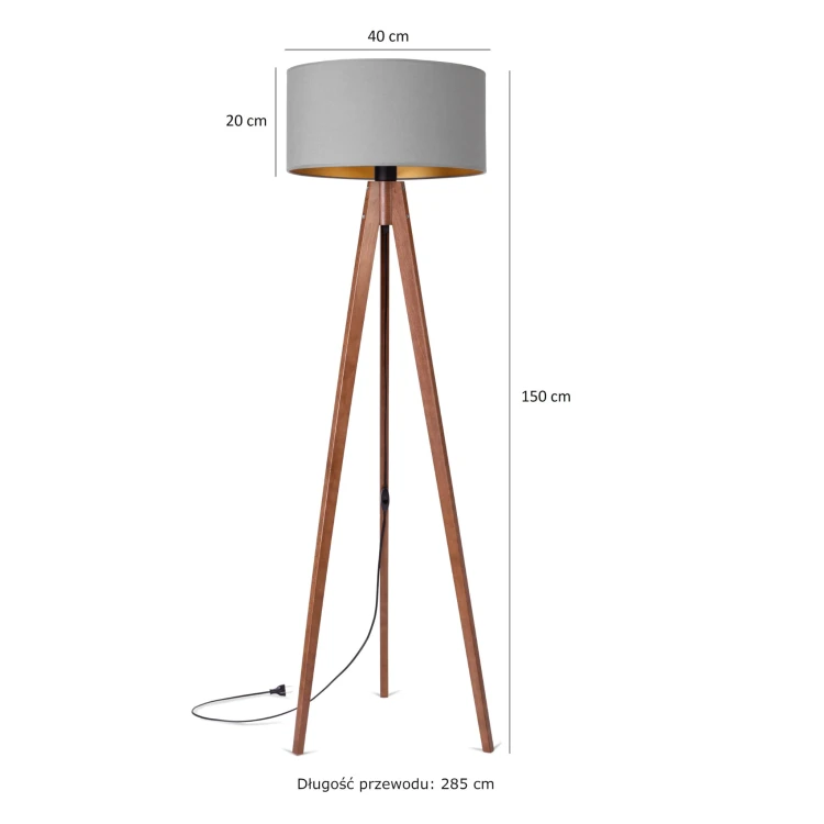 Lampa Tornado SDAD szary-złoty orzech f3.jpg