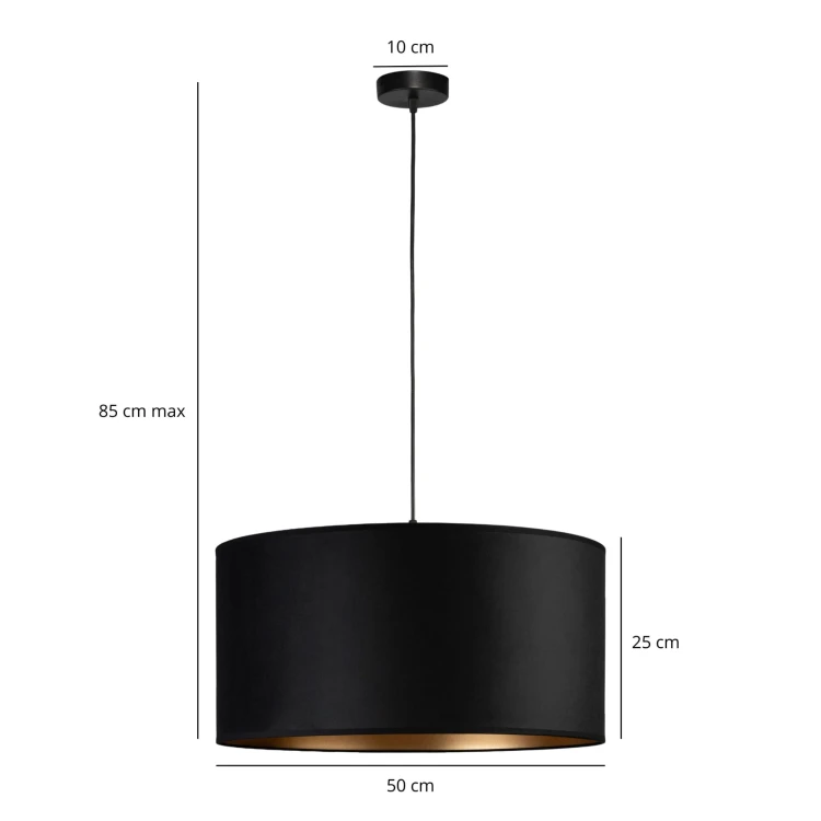 Lampa Tornado AL1 welur czarny-złoty f2.jpg