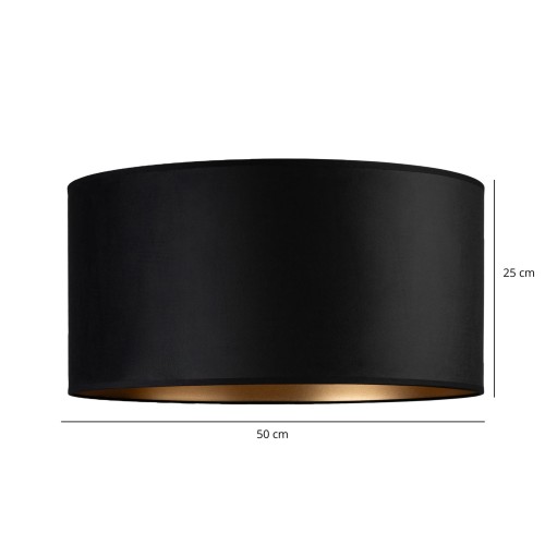 Abażur Tornado okrągły 50 welur czarny-złoty f2.jpg