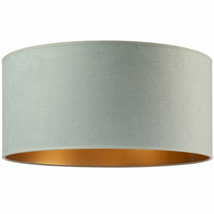 Abażur Tornado okrągły 40 welur szałwia-złoty f1.jpg