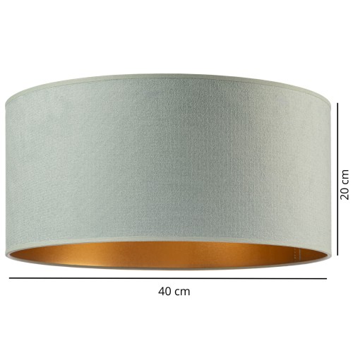 Abażur Tornado okrągły 40 welur szałwia-złoty f2.jpg