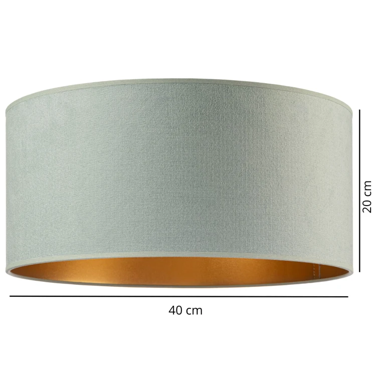 Abażur Tornado okrągły 40 welur szałwia-złoty f2.jpg