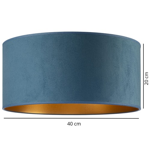 Abażur Tornado okrągły 40 welur jeans-złoty f2.jpg