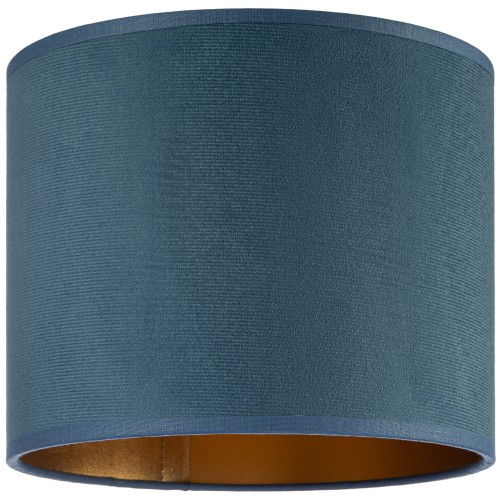 Abażur Tornado okrągły 20 welur jeans-złoty f1.jpg