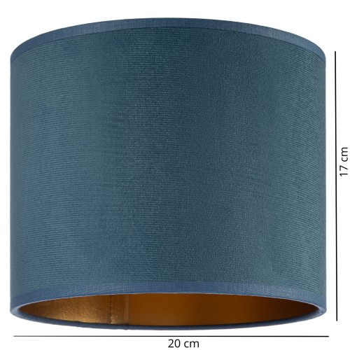 Abażur Tornado okrągły 20 welur jeans-złoty f2.jpg