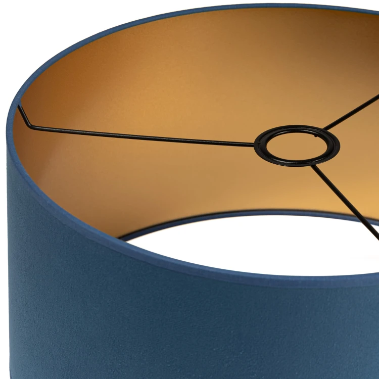 Abażur Tornado okrągły 20 welur jeans-złoty f4.jpg