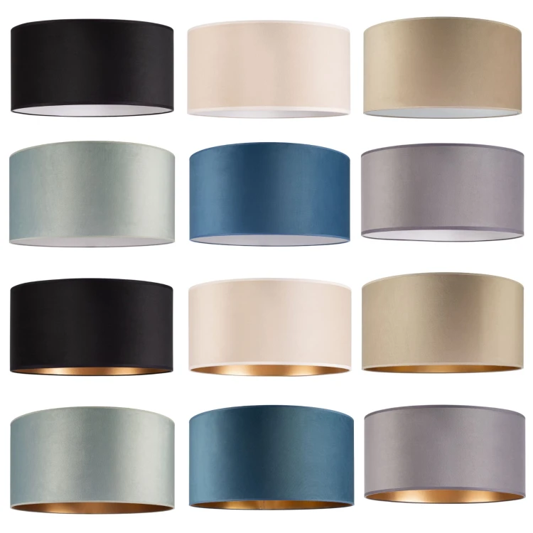 Abażur Tornado okrągły 16 welur cappuccino-złoty f6.jpg