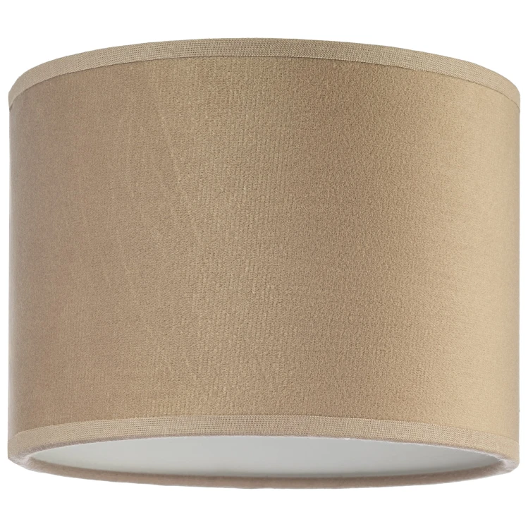 Abażur Tornado okrągły 16 welur cappuccino f1.jpg