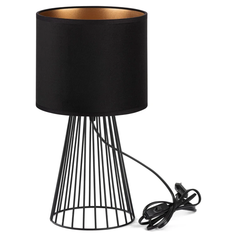 Lampa Tornado ASBG welur czarny-złoty f1.jpg