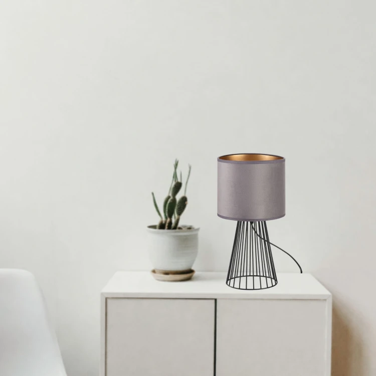 Lampa Tornado ASBG welur szary-złoty f6.jpg