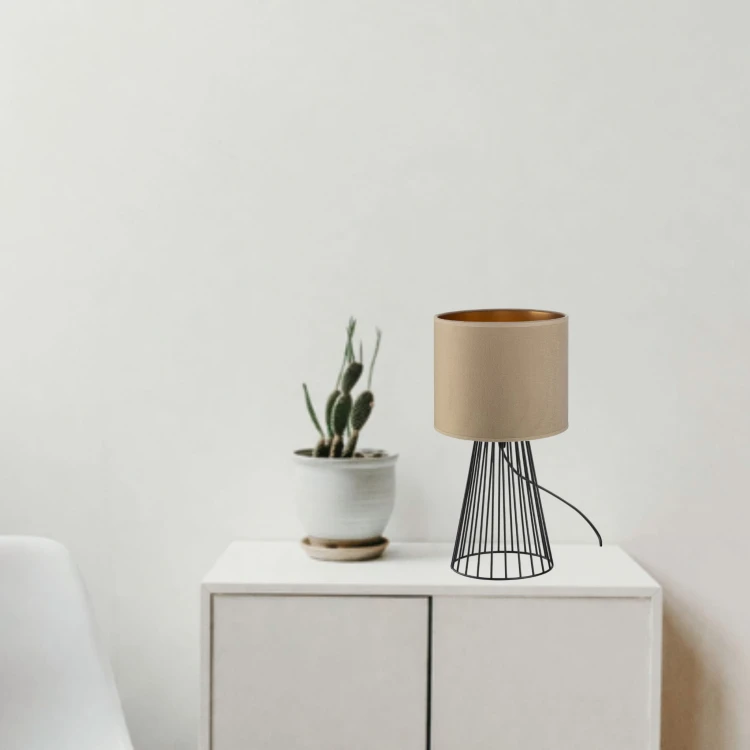Lampa Tornado ASBG welur cappuccino-złoty f6.jpg