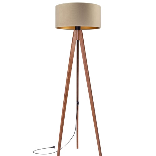 Lampa Tornado SDAD welur cappuccino-złoty orzech f1.jpg