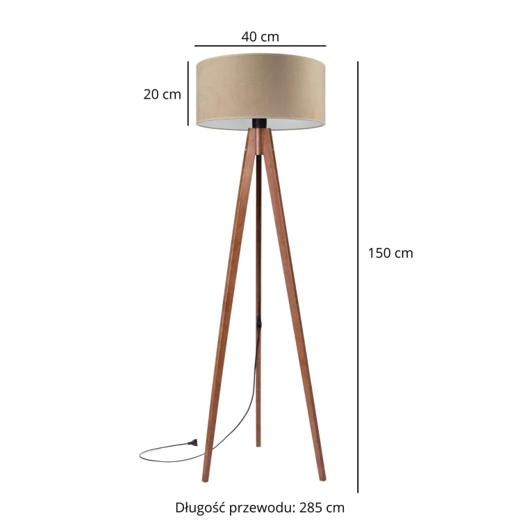 Lampa Tornado SDAD welur cappuccino orzech f3.jpg