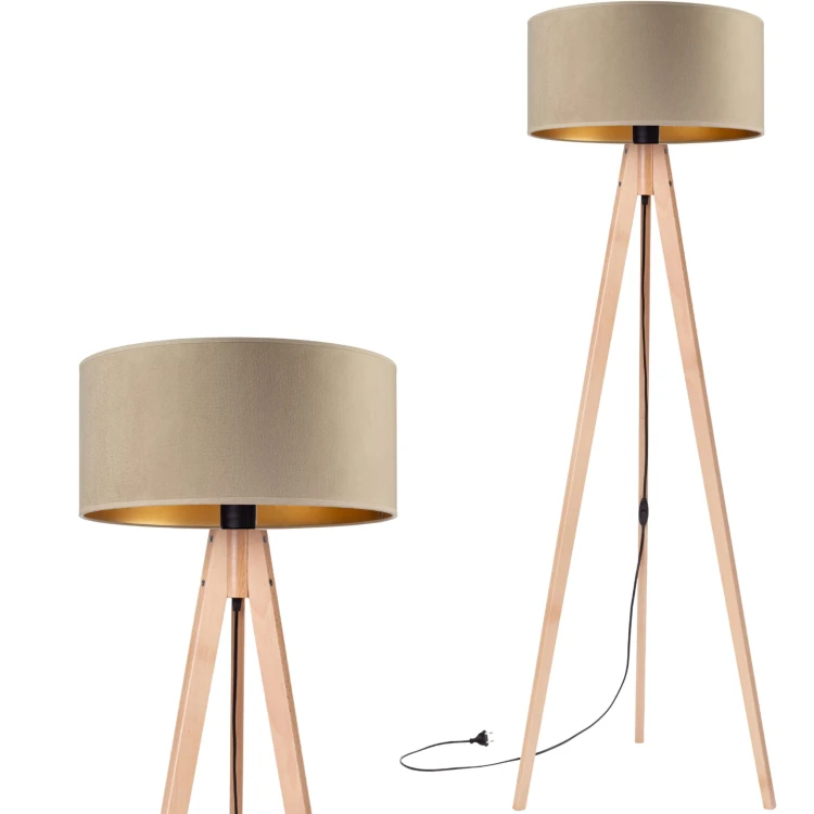 Lampa Tornado SDAD welur cappuccino-złoty buk f2.jpg