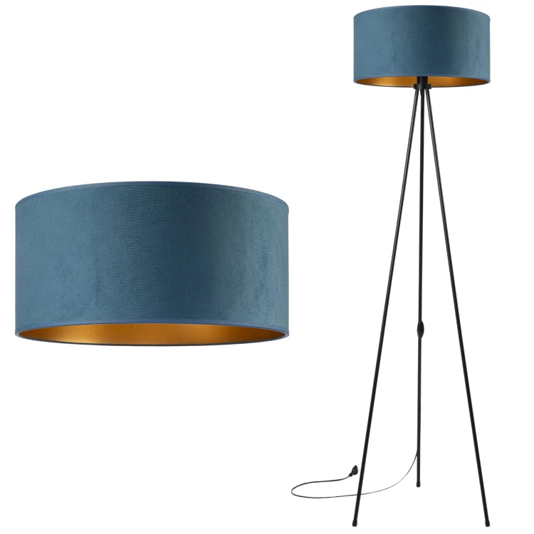 Lampa Tornado STAD welur jeans-złoty f.jpg