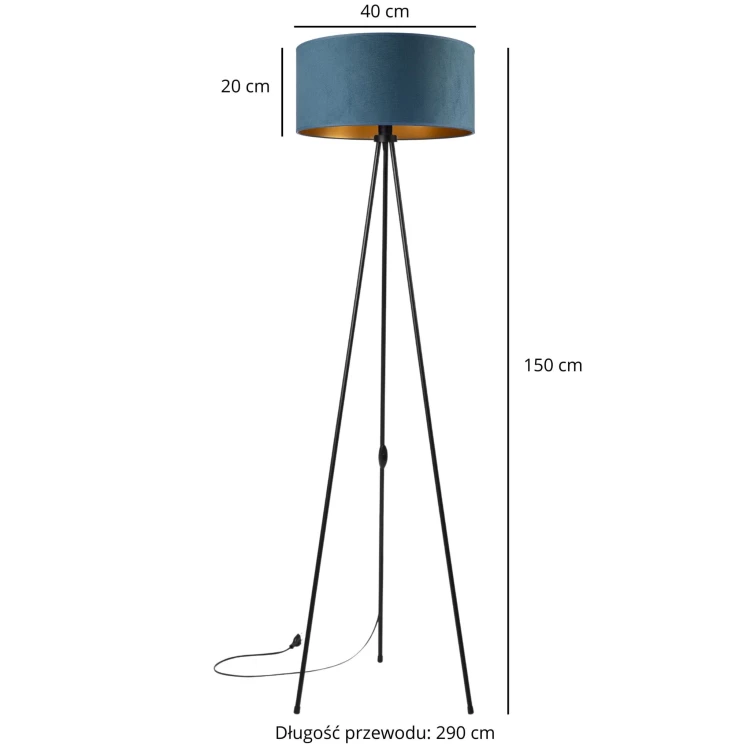 Lampa Tornado STAD welur jeans-złoty f3.jpg