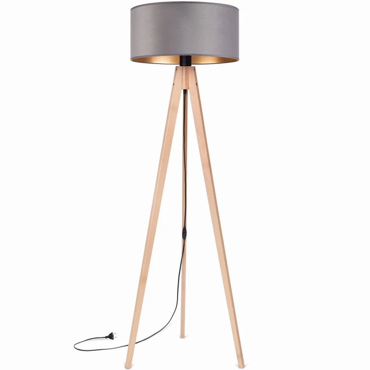 Lampa Tornado SDAD welur szary-złoty BUK f1.jpg