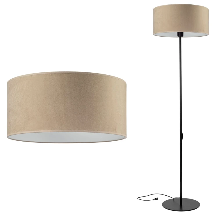 Lampa Tornado SPAD welur cappuccino f2.jpg