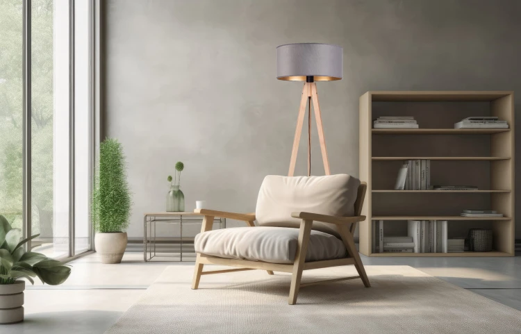 Lampa Tornado SDAD welur szary-złoty BUK f6.jpg