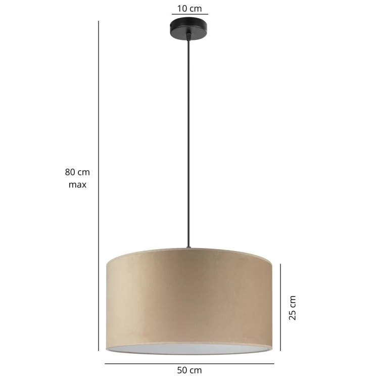 Lampa Tornado AL1 welur cappuccino f2.jpg