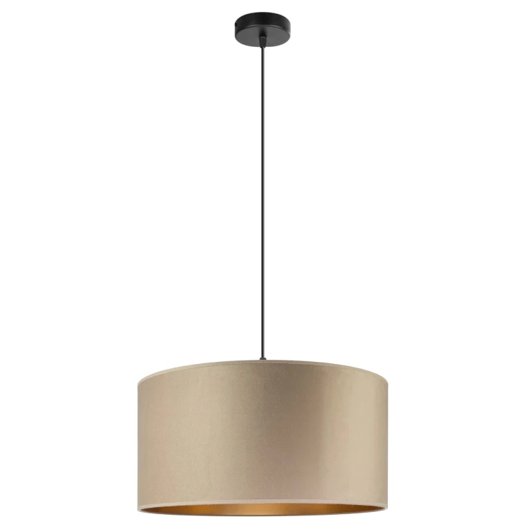 Lampa Tornado AL1 welur cappuccino-złoty f1.jpg