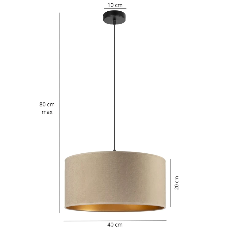 Lampa Tornado AD1 welur cappuccino-złoty f2.jpg