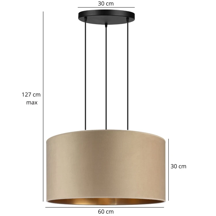 Lampa Tornado AXL1 welur cappuccino-złoty f2.jpg