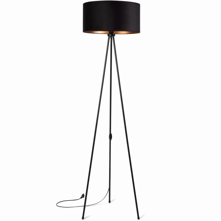 Lampa Tornado STAD welur czarny-złoty f1.jpg