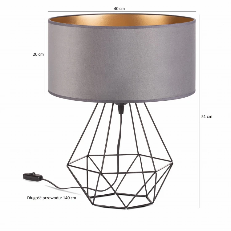 Lampa Tornado ADB welur szary-złoty f2.jpg